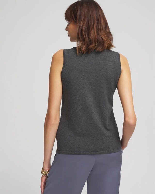 Embellished Sweater Tank - image 3